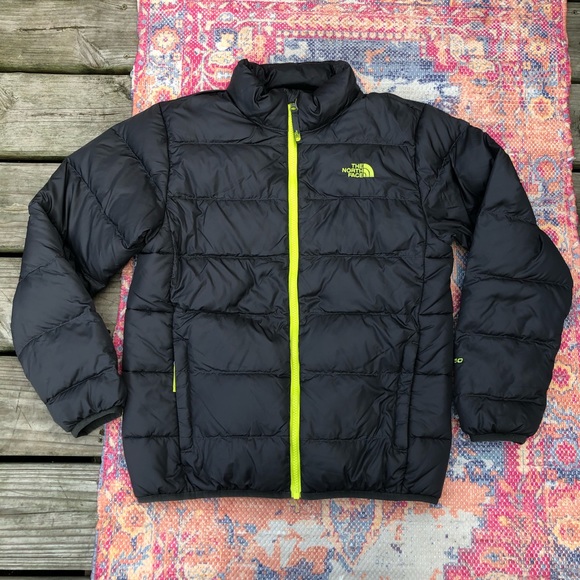 the north face grey puffer